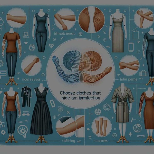 Quelles techniques pour choisir des vêtements qui masquent les imperfections des bras?